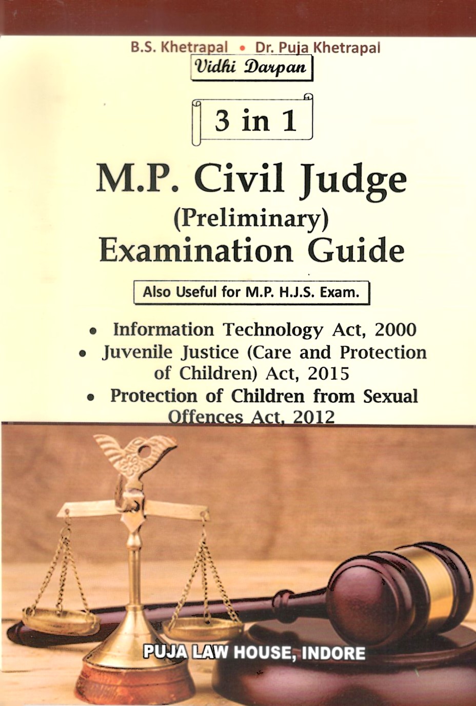 Vidhi Darpan 3 in 1 Madhya Pradesh Civil Judge (Preliminary) Examination Guide
