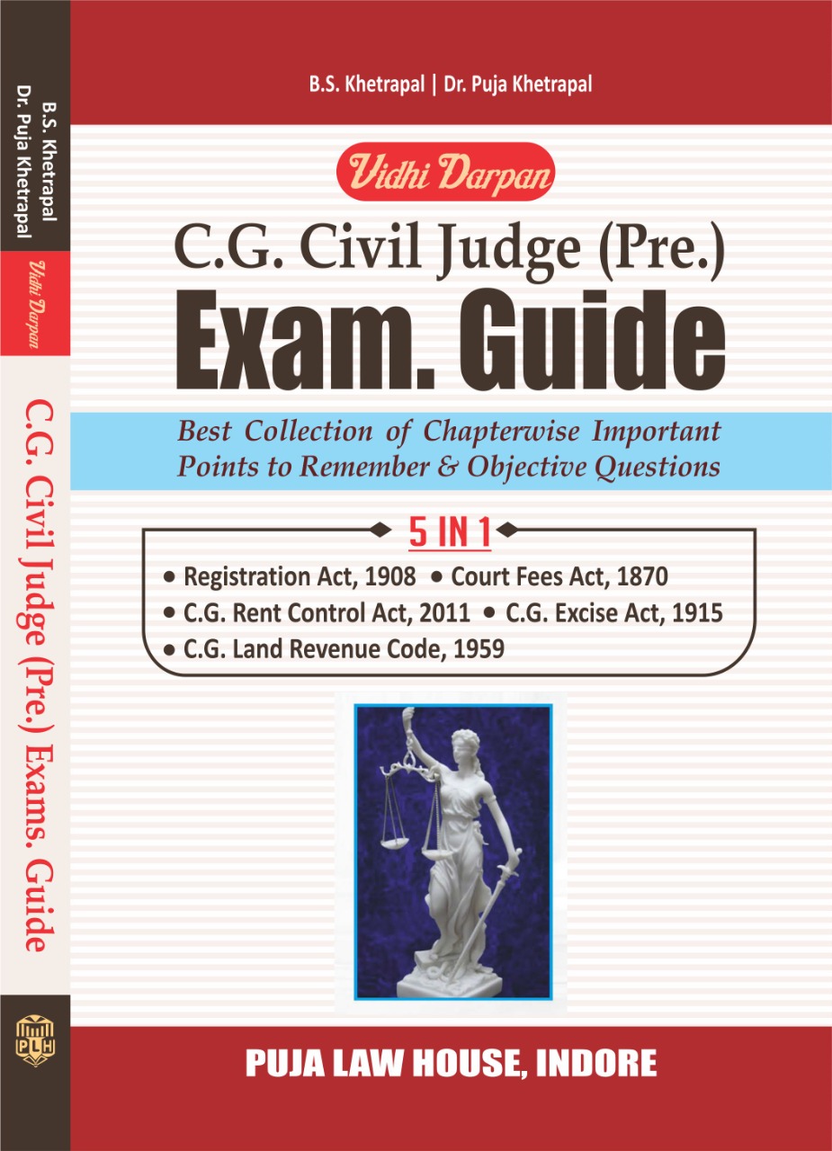 Vidhi Darpan - C.G. Civil Judge (Pre.) Exam. Guide