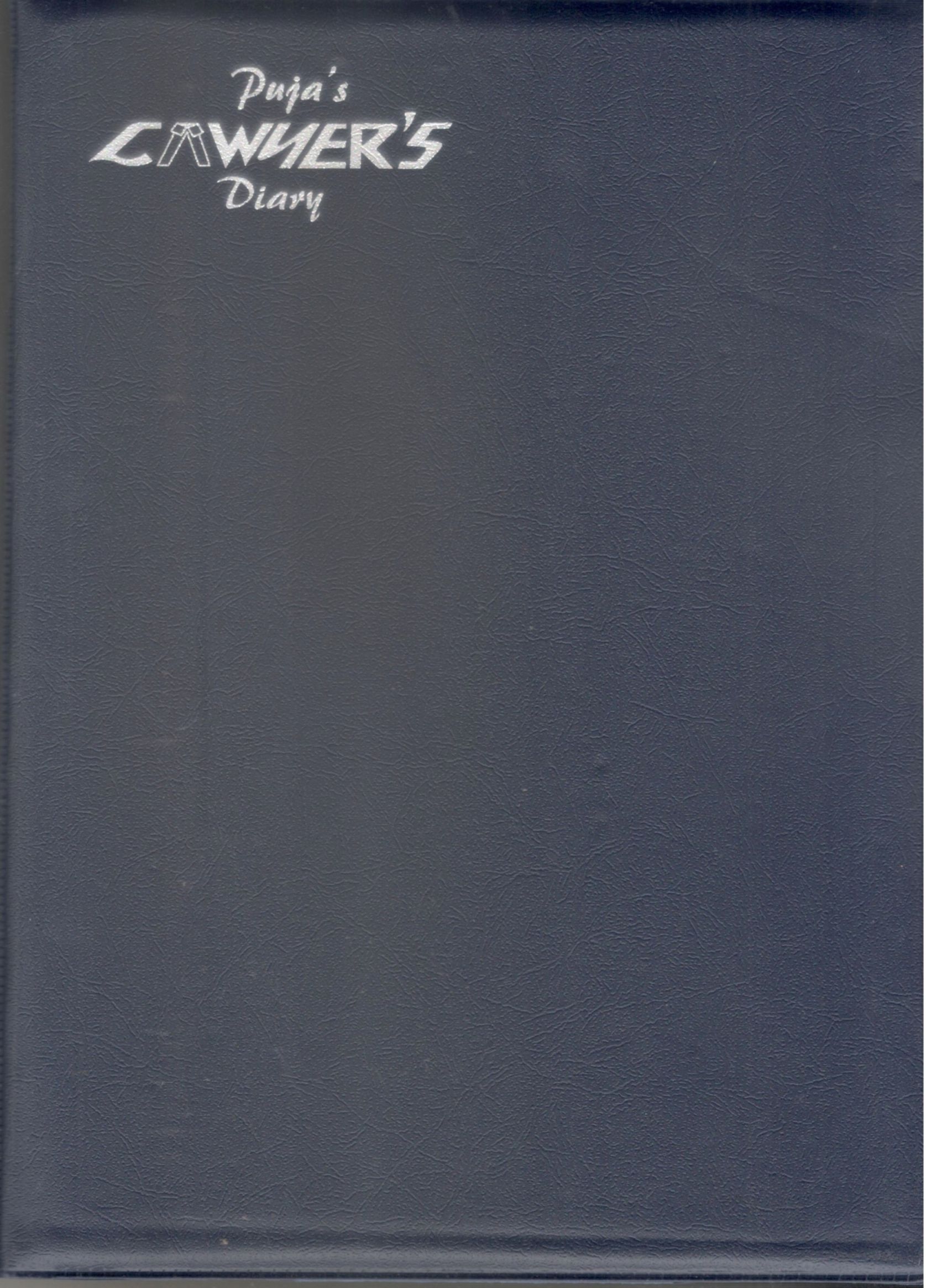Puja’s Lawyer’s Handbook 2027 - Blue Small Size Paperback